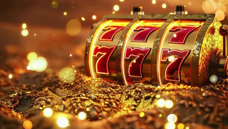 Excited player holding a golden coin, surrounded by casino bonus symbols, representing 99jili's promotions