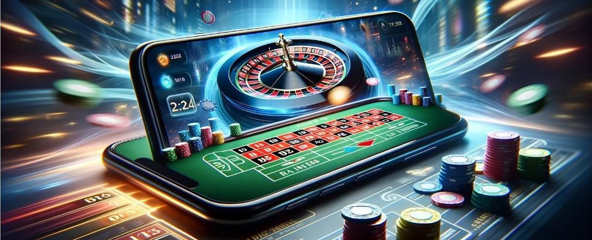 99jili Live Casino Dealer with Gaming Table